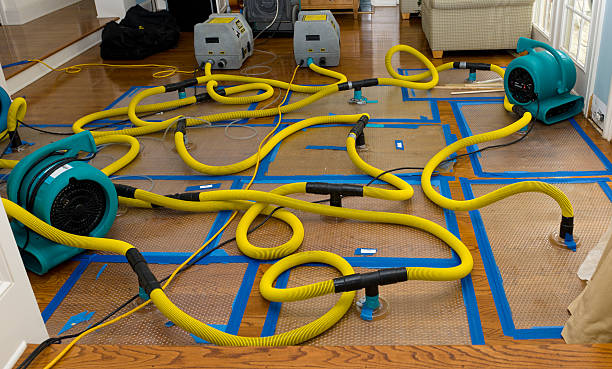 Professional Burst Pipe Water Damage technician working in Conestoga, PA